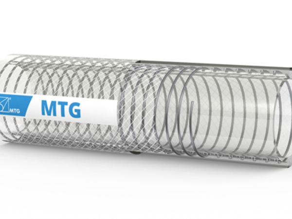 MTG Pharmadust zuigslang en persslang voor lucht gemengd met poeders; toegepast farmaceutische industrie en voedingsmiddelenindustrie
